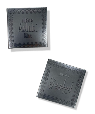 Bakhoor Aslubi Silver 40g Pack of 12 by My Perfumes