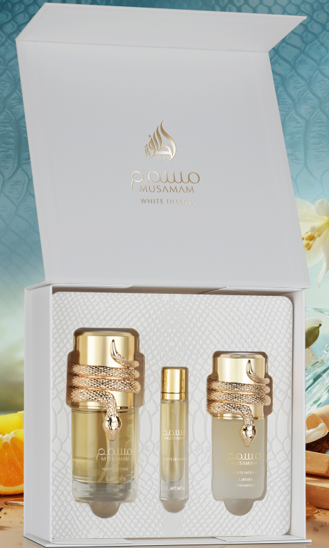 3P GiftSet Musamam White Intense by Lattafa
