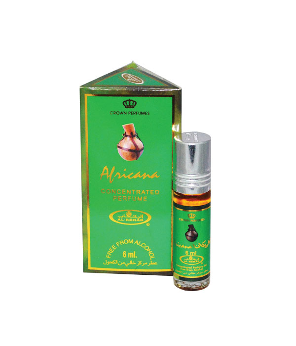 Pack of 6 - Africana  6ml Perfume Oil by Al Rehab