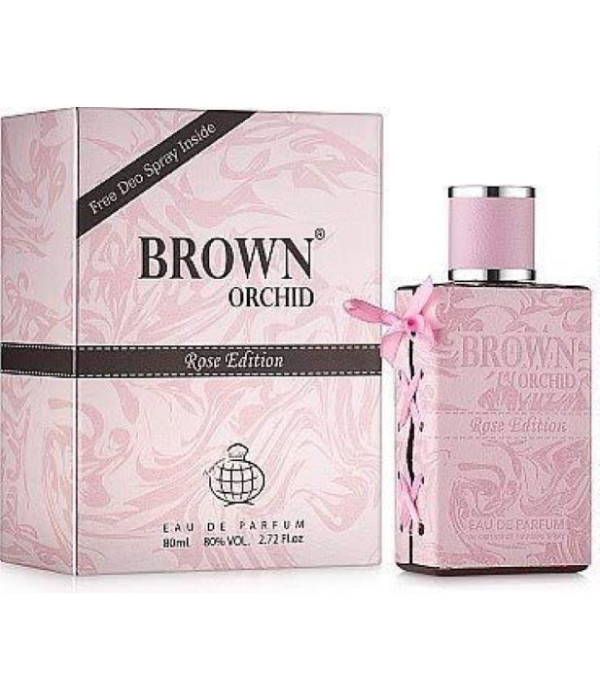 Brown Orchid Pink Edition  100ml by Fragrance World - Eau De Parfum