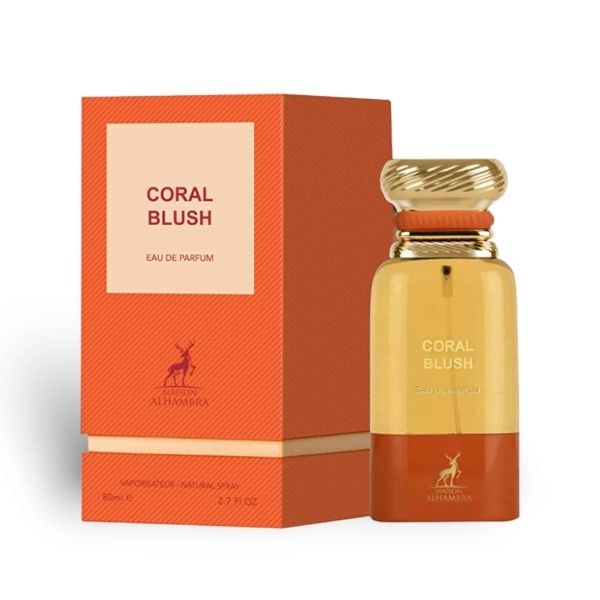Coral Blush (Bright Peach) 80ml Eau De Parfum by Maison Alhambra