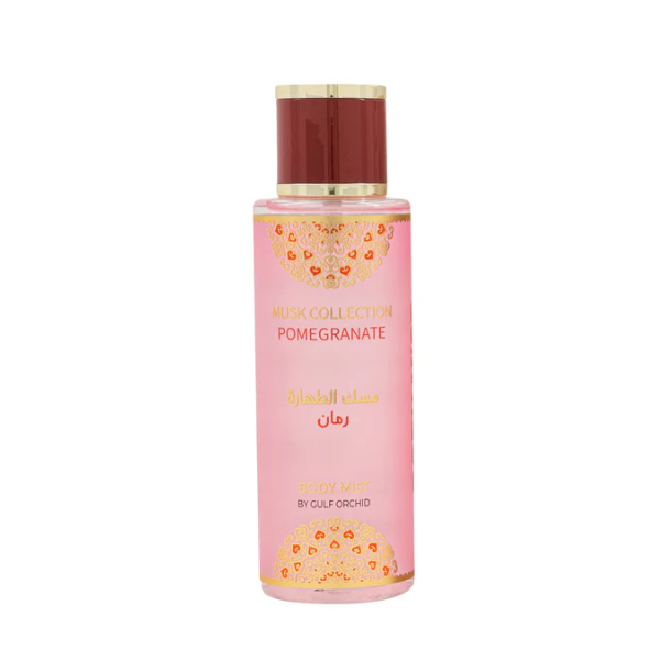 Musk Pomegranate 250ml Body Mist by Gulf Orchid