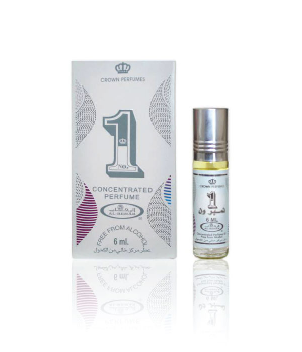 Pack of 6 - No 1  6ml Perfume Oil by Al Rehab