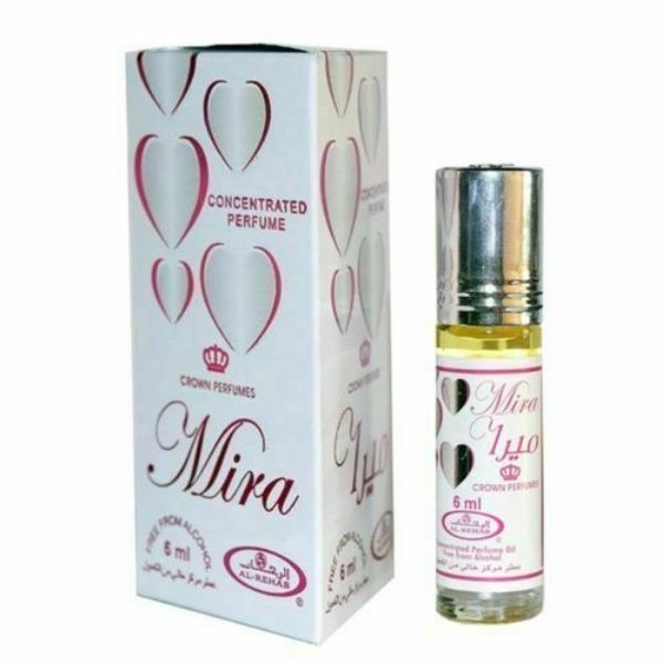 Pack of 6 - Mira 6ml Perfume Oil by Al Rehab