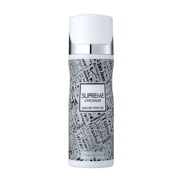 Pack of 6- Supreme L'Homme 200ml Deodorant by Fragrance World