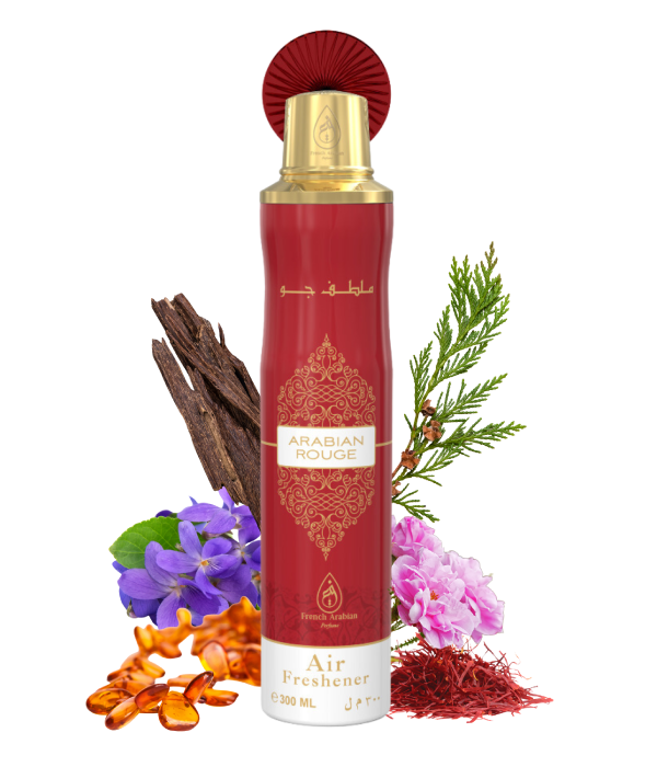 Arabian Rouge 300ml by French Arabian Perfumes- Pack of 12 Air Freshener