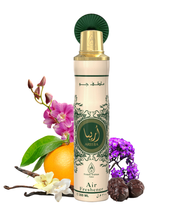 Areeba 300ml by French Arabian Perfumes- Pack of 12 Air Freshener