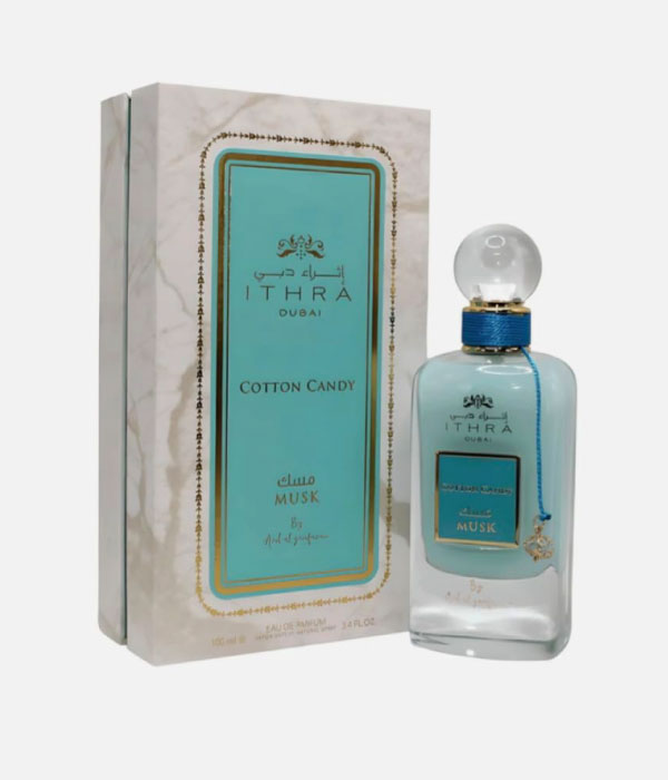 Ithra Dubai Cotton Candy Musk 100ml Eau De Parfum by Ard Al Zaafaran