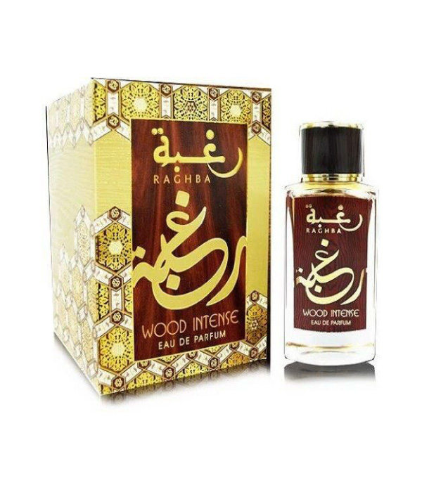 Raghba Wood Intense 100ml by Lattafa Perfumes- Eau De Parfum